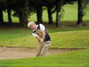 17 September 2010; Donal O'Donovan, Bandon Golf Club, Co. Cork, plays from a fairway bunker as he approaches the 7th green during the Bulmers Senior Cup Semi-Final. Bulmers Cups and Shields Finals 2010, Castlebar Golf Club, Co. Mayo. Picture credit: Ray McManus / SPORTSFILE