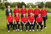 15 September 2010; The Banbridge Golf Club, Co. Down, team of back row, left to right, Declan Fuller, Commercial Manager Bulmers, Jonathan Shannon, Ross McCandless, Neil Madeley, Rory Madely, Luke Woods, front row, left to right, Trevor Woods, Hugo Downey, Sydney Pepper, Club Captain, Bertie Shaw, President, Jonathan Woods who were defeated by Portumna Golf Club, Co. Galway in the Bulmers Junior Cup Semi-Final. Bulmers Cups and Shields Finals 2010, Castlebar Golf Club, Co. Mayo. Picture credit: Ray McManus / SPORTSFILE