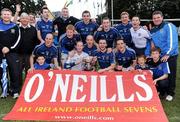18 September 2010; St. Gall's, Co. Antrim, celebrate with the cup after beating Bellaghy, Co. Derry, in the final of the 2010 o'neills.com Kilmacud Crokes All-Ireland Football Sevens. The competition, now in its 38th year, attracted top club teams from all over Ireland and provided a day of fantastic football for GAA fans. o'neills.com Kilmacud Crokes All-Ireland Football Sevens Tournament 2010, Kilmacud Crokes GAA Club, Stillorgan, Co. Dublin. Photo by Sportsfile