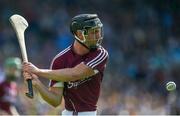 24 July 2016; Aidan Harte of Galway during the GAA Hurling All-Ireland Senior Championship quarter final match between Clare and Galway at Semple Stadium in Thurles, Co Tipperary. Photo by Daire Brennan/Sportsfile