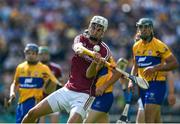 24 July 2016; Jason Flynn of Galway during the GAA Hurling All-Ireland Senior Championship quarter final match between Clare and Galway at Semple Stadium in Thurles, Co Tipperary. Photo by Daire Brennan/Sportsfile