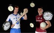 26 July 2016; Damien Comer of Galway and Pauric Mahony of Waterford were at Croke Park for the announce of EirGrid as the Official GAA Timing Sponsor. It is the first time in the history of the GAA that an official timing sponsor has been partnered with and the new deal will see EirGrid strengthen links with the biggest sporting organisation in the country. Pictured at the launch are Pauric Mahony, left, of Waterford and Damien Comer of Galway. Croke Park, Dublin. Photo by Brendan Moran/Sportsfile