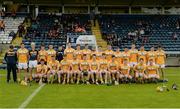23 July 2016; The Antrim squad before their Electric Ireland GAA Hurling All-Ireland Minor Championship, Quarter-Final, game between Antrim and Galway at Kingspan Breffni Park in Co Cavan. Photo by Oliver McVeigh/Sportsfile