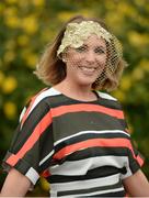 26 July 2016; Suzanne Garvey, from Tuam, Co Galway, at the Galway Races in Ballybrit, Co Galway. Photo by Cody Glenn/Sportsfile