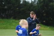 27 July 2016; Garry Ringrose of Leinster in action during the Bank of Ireland Leinster Rugby Summer Camp at Clondalkin RFC in Kingswood Cross, Dublin. Photo by Daire Brennan/Sportsfile