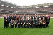 19 September 2010; The Down 1960/61 Jubilee team who were honoured during the GAA Football All-Ireland Championship Final, Croke Park, Dublin. Picture credit: David Maher / SPORTSFILE