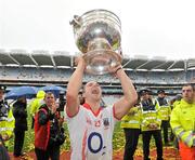 19 September 2010; Brian O'Regan, Cork, celebrates at the end of the game. GAA Football All-Ireland Senior Championship Final, Down v Cork, Croke Park, Dublin. Picture credit: David Maher / SPORTSFILE