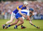 27 July 2016; Patrick Curran of Waterford in action against David Sweeney of Tipperary during the Bord Gáis Energy Munster GAA Hurling U21 Championship Final match between Waterford and Tipperary at Walsh Park in Waterford. Photo by Stephen McCarthy/Sportsfile