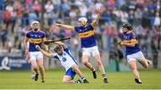 27 July 2016; Mikey Kearney of Waterford in action against Jason Ryan of Tipperary during the Bord Gáis Energy Munster GAA Hurling U21 Championship Final match between Waterford and Tipperary at Walsh Park in Waterford. Photo by Stephen McCarthy/Sportsfile