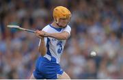 27 July 2016; Peter Hogan of Waterford shoots to score his side's second goal during the Bord Gáis Energy Munster GAA Hurling U21 Championship Final match between Waterford and Tipperary at Walsh Park in Waterford. Photo by Eoin Noonan/Sportsfile