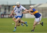 27 July 2016; Shane Bennett of Waterford in action against David Sweeney of Tipperary during the Bord Gáis Energy Munster GAA Hurling U21 Championship Final match between Waterford and Tipperary at Walsh Park in Waterford. Photo by Eoin Noonan/Sportsfile