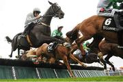 28 July 2016; Eventual winner Clondaw Warrior, with Ruby Walsh up, on their way to winning the Guinness Galway Hurdle Handicap at the Galway Races in Ballybrit, Co Galway. Photo by Cody Glenn/Sportsfile