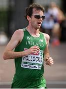 10 July 2016; Team Ireland athlete Paul Pollock in action during the Men's Half-Marathon on day five of the 23rd European Athletics Championships at the Olympic Stadium in Amsterdam, Netherlands. Photo by Brendan Moran/Sportsfile