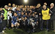 25 September 2010; The St Galls squad celebrate with the cup. Antrim County Senior Football Championship Final, Erins Own GAC Cargin v St Galls, Casement Park, Belfast, Co. Antrim. Picture credit: Oliver McVeigh / SPORTSFILE