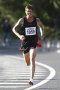 26 September 2010; Martin Fagan, Mullingar Harriers A.C., on his way to winning the Rathfarnham 5K Road Race and also set a new course record with a time of 13.54. Rathfarnham, Dublin. Picture credit: Tomas Greally / SPORTSFILE