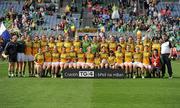 26 September 2010; The Donegal squad. TG4 All-Ireland Intermediate Ladies Football Championship Final, Donegal v Waterford, Croke Park, Dublin. Picture credit: Brendan Moran / SPORTSFILE