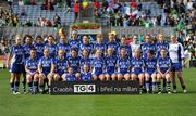 26 September 2010; The Waterford squad. TG4 All-Ireland Intermediate Ladies Football Championship Final, Donegal v Waterford, Croke Park, Dublin. Picture credit: Brendan Moran / SPORTSFILE