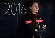 13 July 2016; Team Ireland's Ciara Mageean. Buswells Hotel in Dublin. Photo by Stephen McCarthy/Sportsfile