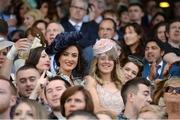29 July 2016; Faces in the crowd at the Galway Races in Ballybrit, Co Galway. Photo by Cody Glenn/Sportsfile