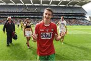 30 July 2016; Eoin McHugh of Donegal celebrates as he comes off the field during the GAA Football All-Ireland Senior Championship Round 4B match between Donegal and Cork at Croke Park in Dublin. Photo by Oliver McVeigh/Sportsfile