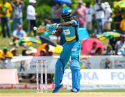 30 July 2016;  Andre Fletcher of St Lucia Zouks  hits 4 during Match 27 of the Hero Caribbean Premier League match between St Lucia Zouks and Jamaica Tallawahs at Central Broward Stadium in Lauderhill, Florida, United States of America. Photo by Randy Brooks/Sportsfile