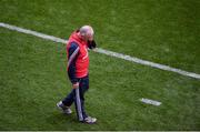30 July 2016; A dejected Cork manager Peadar Healy during the GAA Football All-Ireland Senior Championship Round 4B match between Donegal and Cork at Croke Park in Dublin. Photo by Daire Brennan/Sportsfile