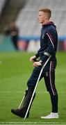 30 July 2016; An injured Ray Connellan of Westmeath walks on the pitch after the GAA Football All-Ireland Senior Championship Round 4B match between Westmeath and Mayo at Croke Park in Dublin. Photo by Daire Brennan/Sportsfile