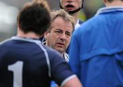 25 September 2010; Greg Lynch, Leinster coach. U19 Schools Interprovincial (Whites), Leinster v Ulster, Donnybrook Stadium, Dublin. Picture credit: Matt Browne / SPORTSFILE
