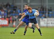 26 September 2010; Paul Kelly, right, Longford Slashers, in action against Diarmuid Masterson, Dromard. Longford County Senior Football Final, Dromard v Longford Slashers, Pearse Park, Longford. Picture credit: Barry Cregg / SPORTSFILE