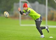 28 September 2010; Munster's Tomas O'Leary in action during squad training ahead of their Celtic League match against Leinster on Saturday. Cork Institute of Technology, Bishopstown, Cork. Picture credit: Barry Cregg / SPORTSFILE