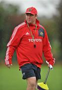 28 September 2010; Munster's head coach Tony McGahan during squad training ahead of their Celtic League match against Leinster on Saturday. Cork Institute of Technology, Bishopstown, Cork. Picture credit: Barry Cregg / SPORTSFILE