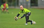 28 September 2010; Munster's Peter Stringer in action during squad training ahead of their Celtic League match against Leinster on Saturday. Cork Institute of Technology, Bishopstown, Cork. Picture credit: Barry Cregg / SPORTSFILE