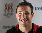 29 September 2010; Ulster's Paddy Wallace during a press conference ahead of their Celtic League match against Glasgow Warriors on Friday night. Ulster Rugby Press Conference, Newforge Country Club, Belfast, Co. Antrim. Picture credit: Oliver McVeigh / SPORTSFILE