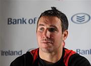 29 September 2010; Ulster's Paddy Wallace during a press conference ahead of their Celtic League match against Glasgow Warriors on Friday night. Ulster Rugby Press Conference, Newforge Country Club, Belfast, Co. Antrim. Picture credit: Oliver McVeigh / SPORTSFILE