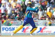 30 July 2016; Shoaib Malik of Barbados Tridents during the Hero Caribbean Premier League (CPL) Match 28 between Barbados Tridents and  Guyana Amazon Warriors at Central Broward Stadium in Fort Lauderdale, Florida, USA. Photo by Ashley Allen/Sportsfile
