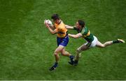31 July 2016; Jamie Malone of Clare in action against Tadhg Murphy of Kerry during the GAA Football All-Ireland Senior Championship Quarter-Final match between Clare and Kerry at Croke Park in Dublin. Photo by Daire Brennan/Sportsfile