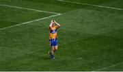 31 July 2016; Martin McMahon of Clare reacts after Donnchadh Walsh of Kerry scored his side's first goal during the GAA Football All-Ireland Senior Championship Quarter-Final match between Clare and Kerry at Croke Park in Dublin. Photo by Daire Brennan/Sportsfile