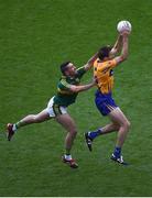 31 July 2016; Gary Brennan of Clare in action against Bryan Sheehan of Kerry during the GAA Football All-Ireland Senior Championship Quarter-Final match between Clare and Kerry at Croke Park in Dublin. Photo by Daire Brennan/Sportsfile