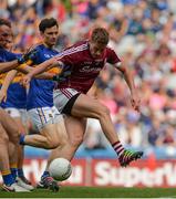 31 July 2016; Gary O'Donnell of Galway misses a first half goal chance during the GAA Football All-Ireland Senior Championship Quarter-Final match between Galway and Tipperary at Croke Park in Dublin. Photo by Piaras Ó Mídheach/Sportsfile