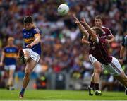 31 July 2016; Michael Quinlivan of Tipperary in action against David Wynne of Galway during the GAA Football All-Ireland Senior Championship Quarter-Final match between Galway and Tipperary at Croke Park in Dublin. Photo by Ray McManus/Sportsfile