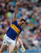 31 July 2016; Conor Sweeney of Tipperary celebrates after scoring his sides third goal during the GAA Football All-Ireland Senior Championship Quarter-Final match between Galway and Tipperary at Croke Park in Dublin. Photo by Eóin Noonan/Sportsfile