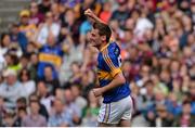 31 July 2016; Conor Sweeney of Tipperary celebrates scoring his side's third goal during the GAA Football All-Ireland Senior Championship Quarter-Final match between Galway and Tipperary at Croke Park in Dublin. Photo by Piaras Ó Mídheach/Sportsfile