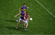 31 July 2016; Gary Sice of Galway in action against George Hannigan of Tipperary during the GAA Football All-Ireland Senior Championship Quarter-Final match between Galway and Tipperary at Croke Park in Dublin. Photo by Daire Brennan/Sportsfile