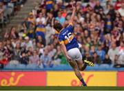 31 July 2016; Conor Sweeney of Tipperary celebrates scoring his side's second goal during the GAA Football All-Ireland Senior Championship Quarter-Final match between Galway and Tipperary at Croke Park in Dublin. Photo by Piaras Ó Mídheach/Sportsfile