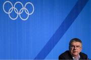 31 July 2016; International Olympic Committee President Thomas Bach during an IOC press conference at the Main Press Centre ahead of the start of the 2016 Rio Summer Olympic Games in Rio de Janeiro, Brazil. Photo by Brendan Moran/Sportsfile