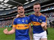 31 July 2016; Tipperary's Michael Quinlivan left, and Alan Campbell celebrate after the GAA Football All-Ireland Senior Championship Quarter-Final match between Galway and Tipperary at Croke Park in Dublin. Photo by Piaras Ó Mídheach/Sportsfile