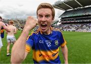 31 July 2016; Brian Fox of Tipperary celebrates after the GAA Football All-Ireland Senior Championship Quarter-Final match between Galway and Tipperary at Croke Park in Dublin. Photo by Ray McManus/Sportsfile