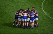 31 July 2016; The Tipperary team huddle ahead of the GAA Football All-Ireland Senior Championship Quarter-Final match between Galway and Tipperary at Croke Park in Dublin. Photo by Daire Brennan/Sportsfile