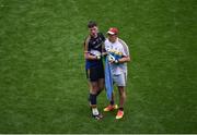 31 July 2016; Tipperary goalkeeper Evan Comerford shakes hands with Galway goalkeeper Bernard Power after the GAA Football All-Ireland Senior Championship Quarter-Final match between Galway and Tipperary at Croke Park in Dublin. Photo by Daire Brennan/Sportsfile