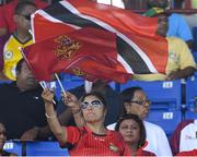 31 July 2016; Fans of Trinbago Knight Riders during Match 29 of the Hero Caribbean Premier League match between Trinbago Knight Riders and St Kitts and Nevis Patriots at Central Broward Stadium in Lauderhill, Florida, United States of America. Photo by Randy Brooks/Sportsfile.
